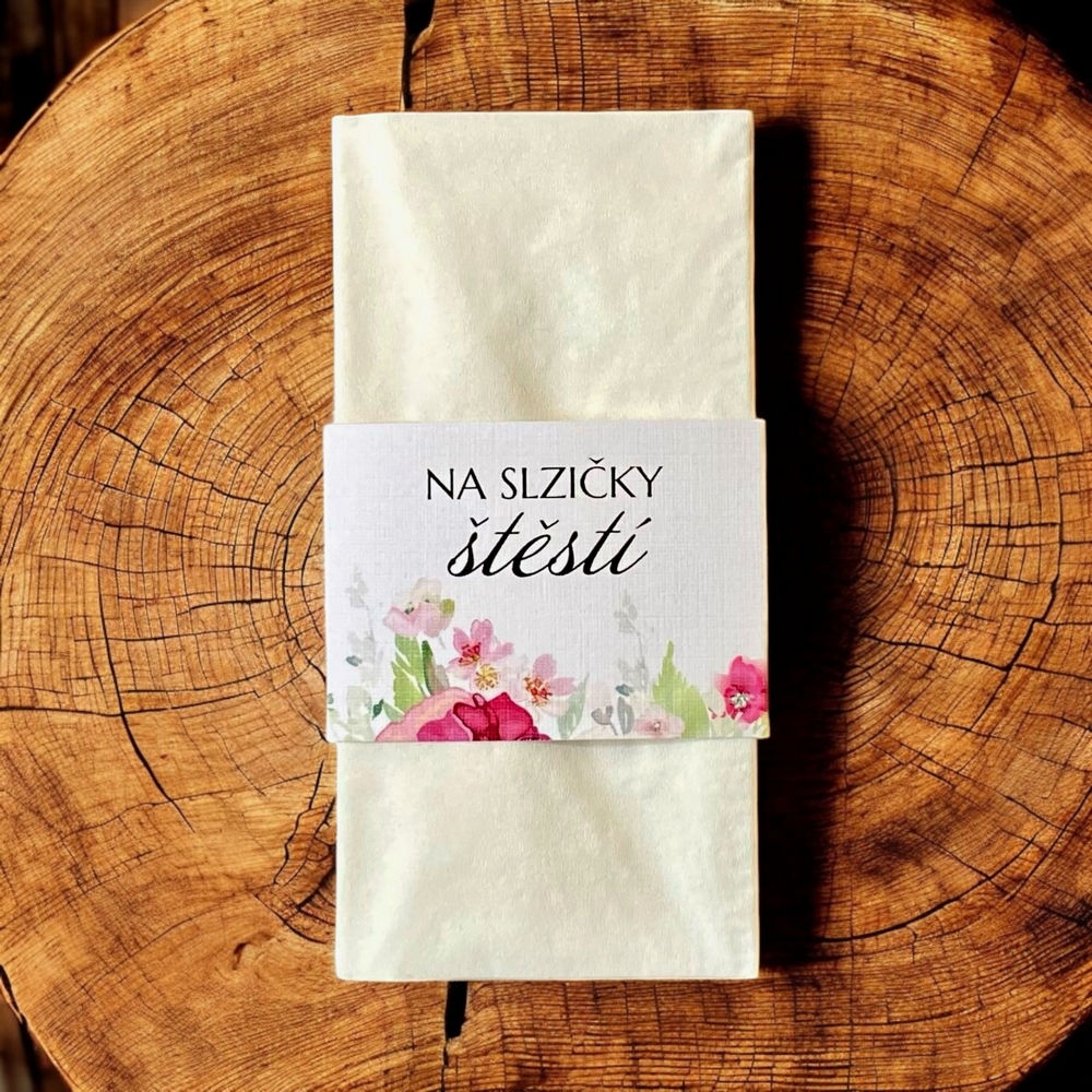 Svatební kapesníčky na slzy štěstí