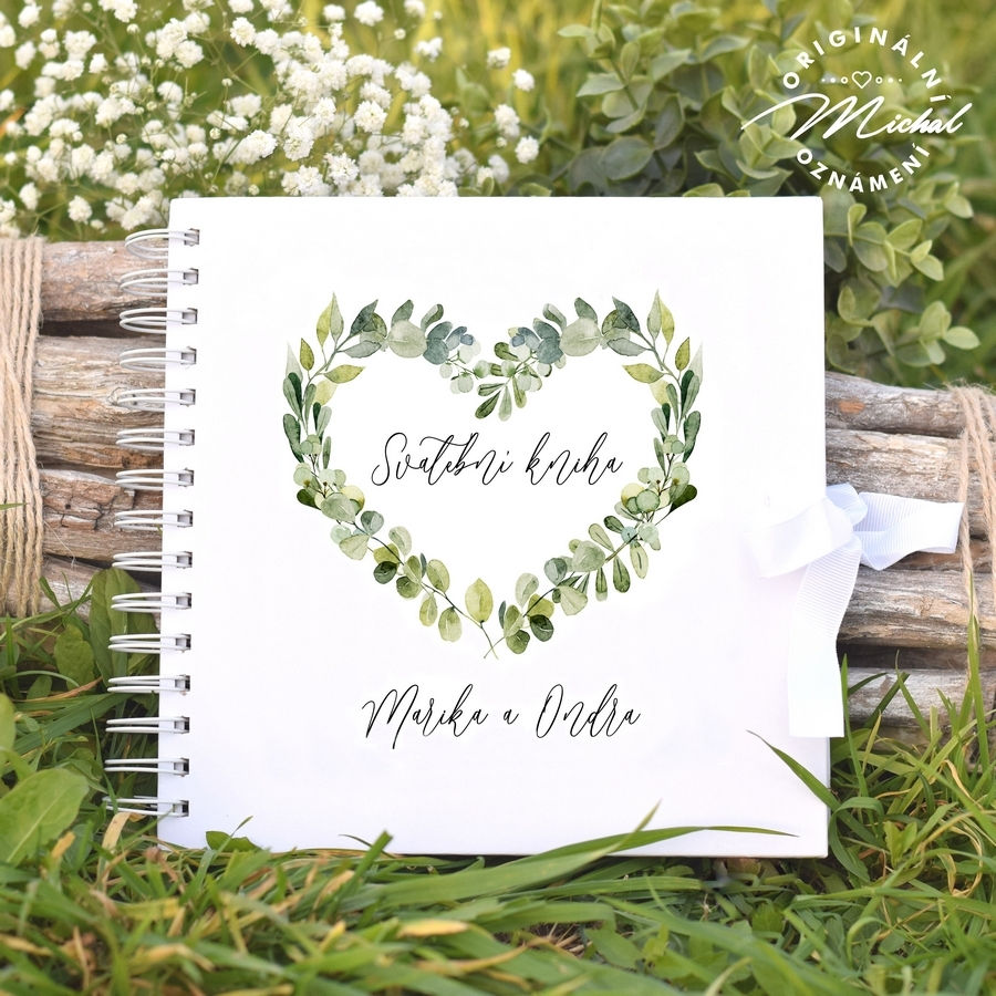 Svatební kniha hostů v pevných knižních deskách - 131
