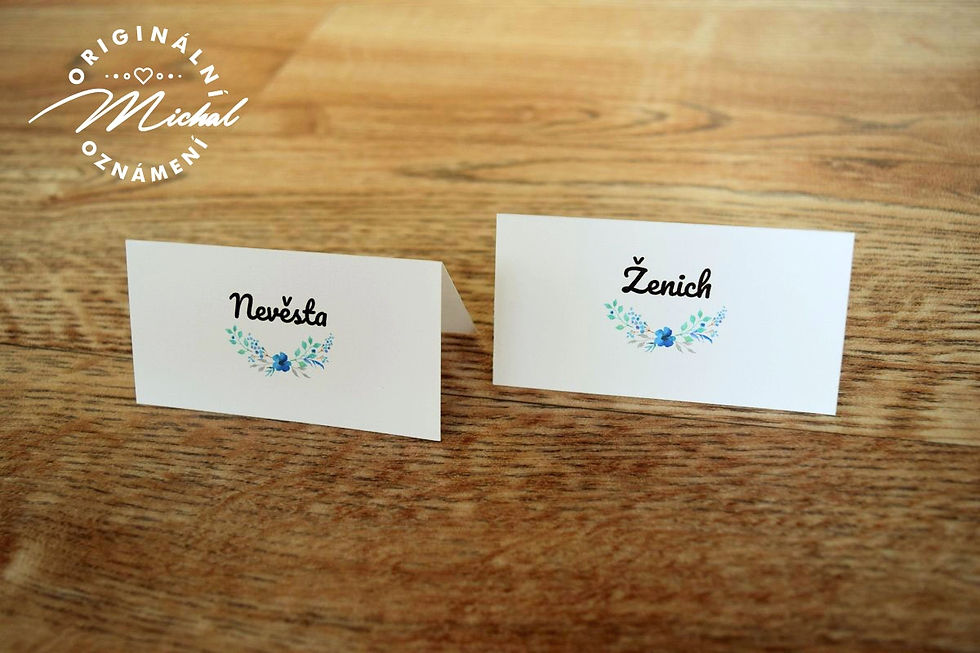 Svatební jmenovka