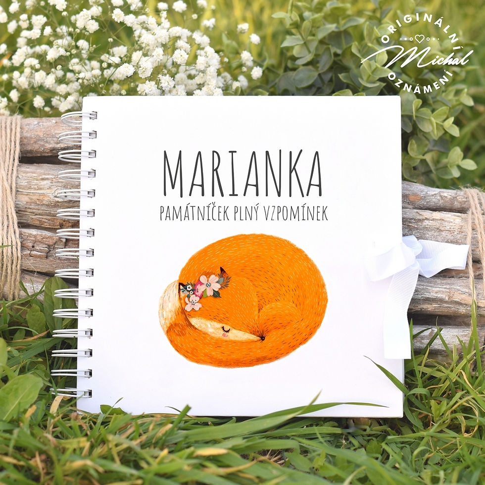 Památníček - 62 - Liška spinká