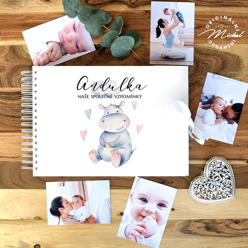 172 Hroch srdíčka - Fotoalbum dětské