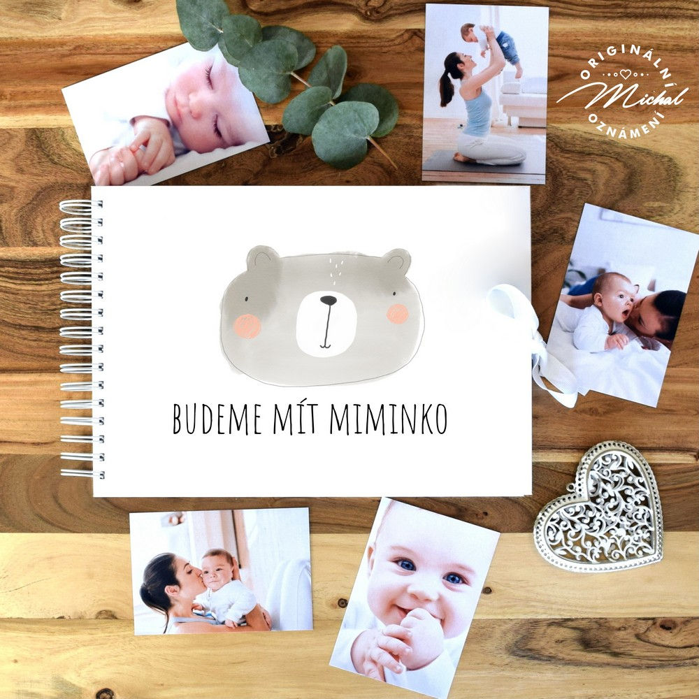 30 Medvídek - Fotoalbum těhotenské