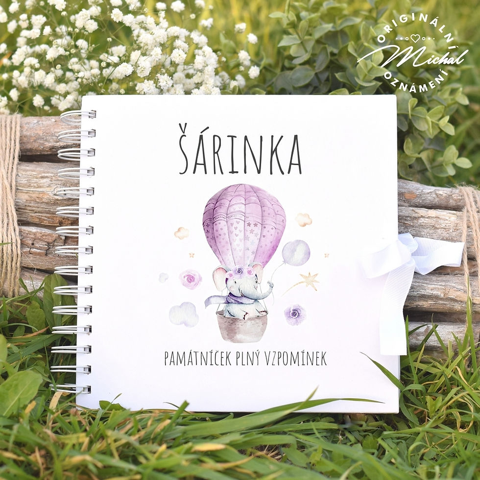 Památníček - 64 - Slon v balónu