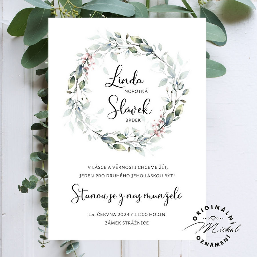 Svatební oznámení