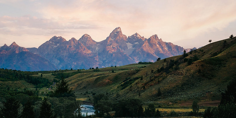 Grand Tetonss Gros Ventre River Sunrise