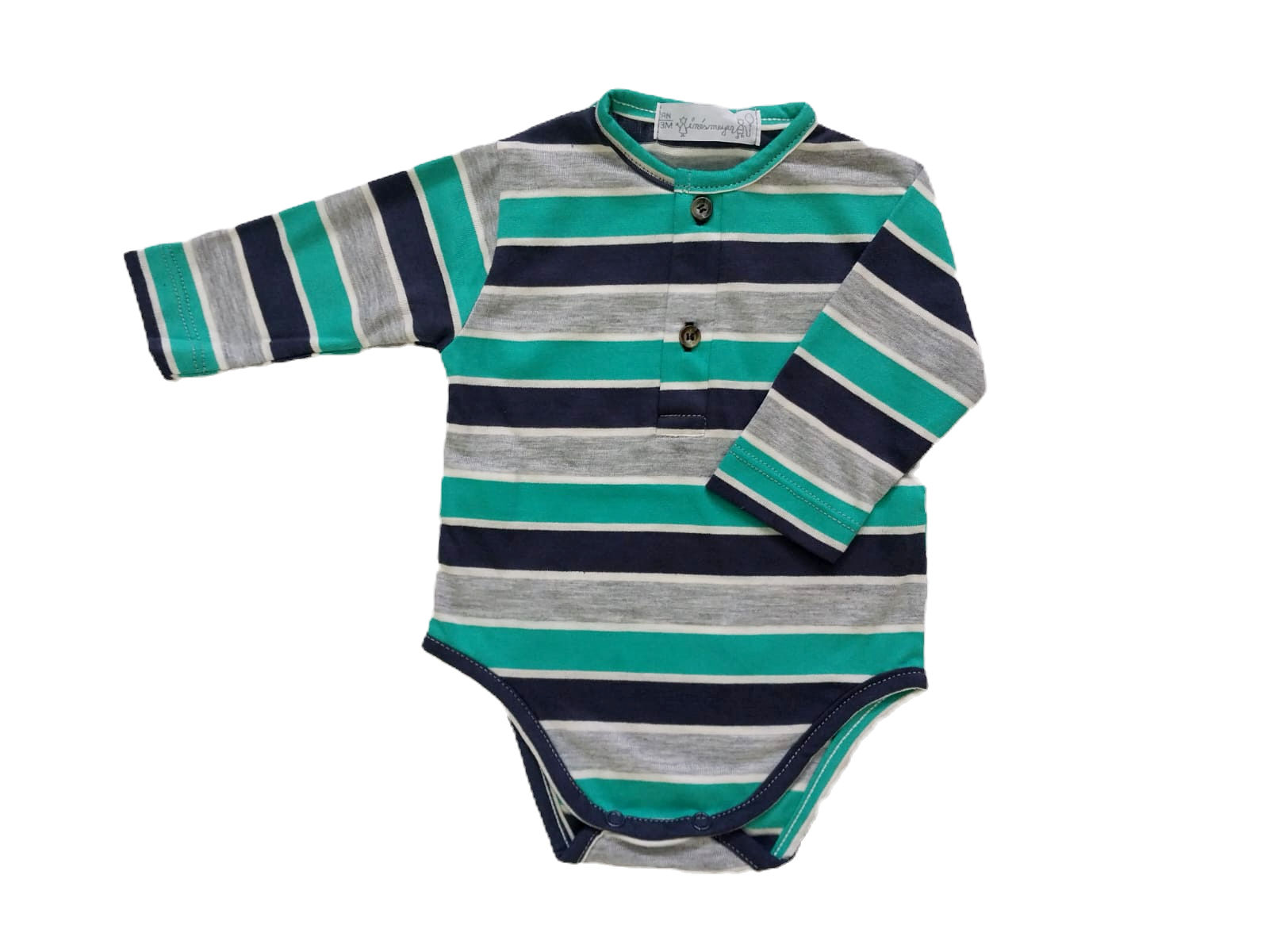 Body Rayado con Cartera 140007