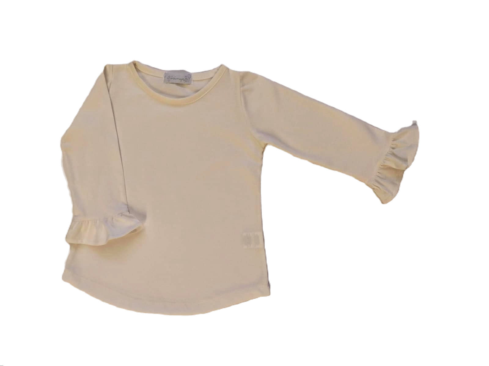 Remera con Voladitos en Manga 641016
