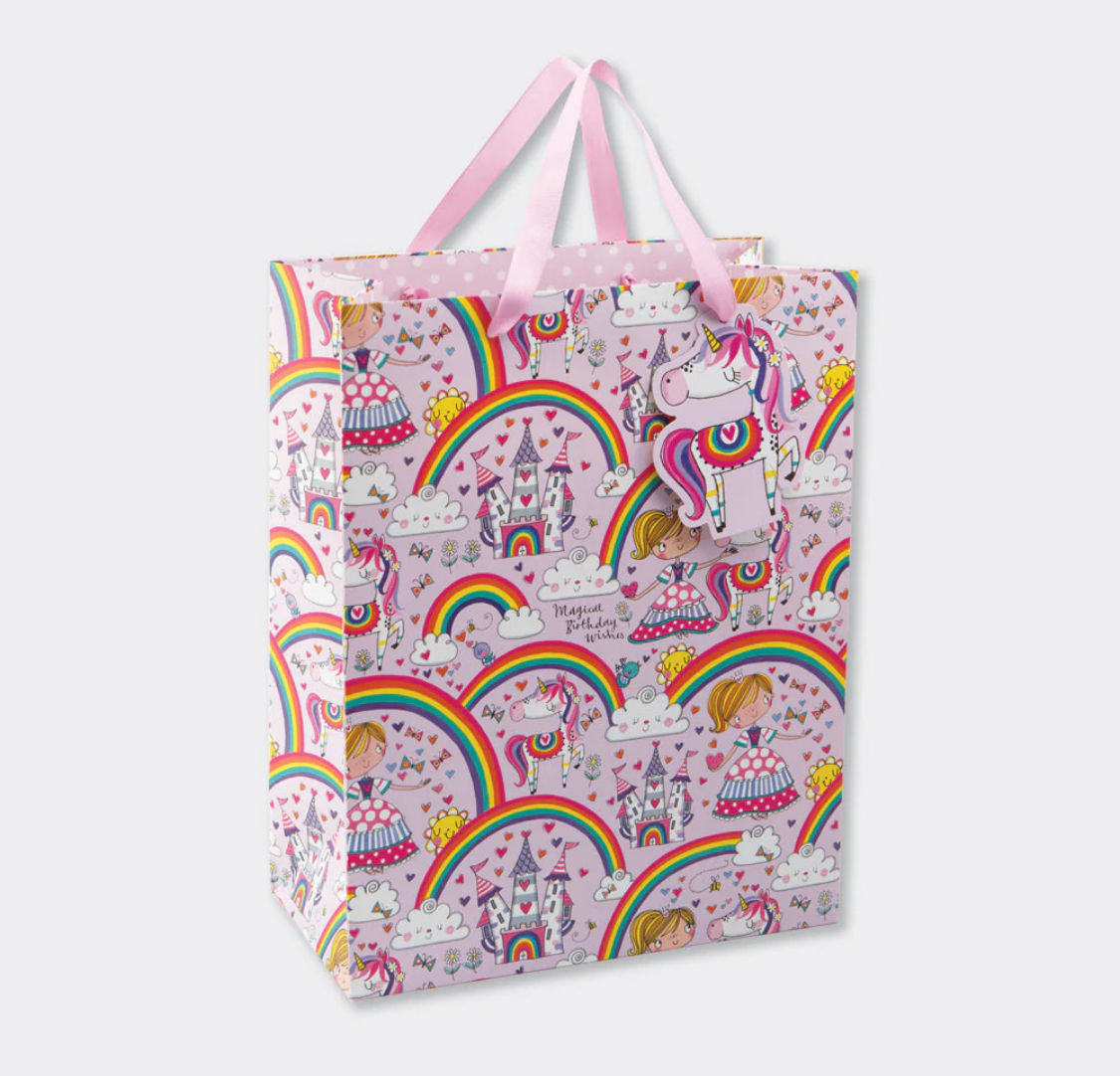 RACHEL ELLEN DESIGNS - Large gift bag Fairytale Princess