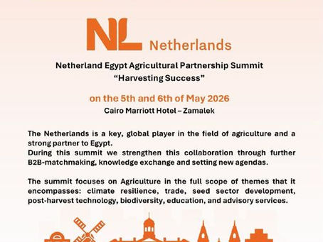 Green Bull One at the Netherlands–Egypt Agricultural Partnership Summit 2026