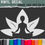 Thumbnail: Yoga Lotus - Vinyl Decal
