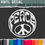 Thumbnail: Melting Peace - Vinyl Decal