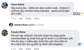 Ramai di kalangan warganet yang memberikan kata-kata nasihat terhadap ibu Hannah