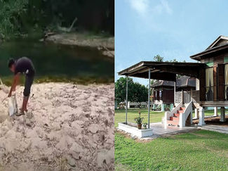 Anak Yatim Kumpul Pasir, Bina Rumah Sendiri