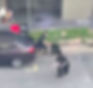 The man then tried to run away
