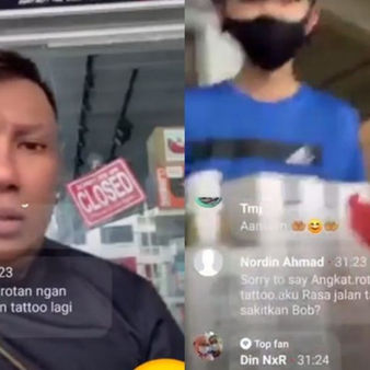 Remaja Dihalau Auctioneer Bob Senget Selepas Diminta Belikan Rokok Secara Live