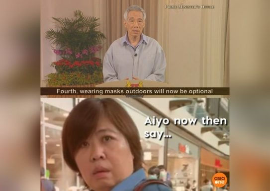 Memes immediately started flooding the internet as Singaporeans got creative
