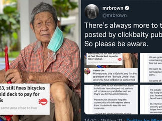 ‘Poor’ Old Man In Clickbait Article Turns Out To Be Financially Stable