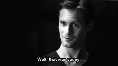 Well, that was saucy