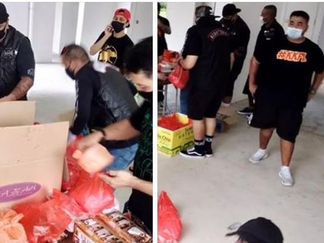 Initiatif Memberi Makan Nur JM dan Hafidz Membuat Ramai Lagi Tampil Membantu
