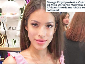 Bekas Miss Universe Malaysia Dikecam Kerana Menyuruh Kaum ‘Afro American’ Rileks