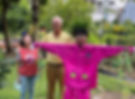 Post Featuring Scarecrow Dressed Up For Hari Raya