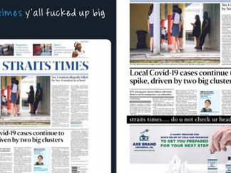 Axe Brand Ad Placement Beneath Axe Related Murder Headlines Left A Bad Taste In Netizens’ Mouths