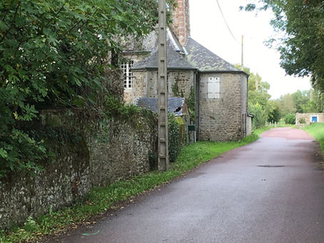 Dépose de la toiture côté rue