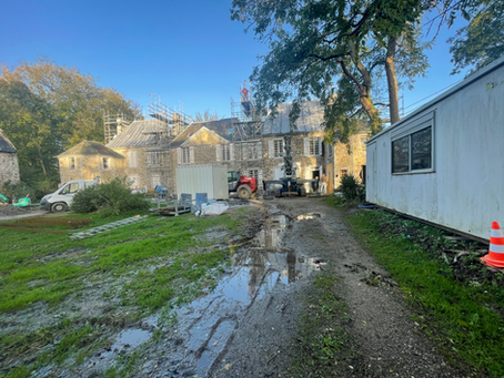 Toussaint 2023 : chantier humide