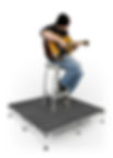 Intellistage solo performer stage riser