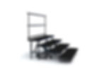 Mobile folding choral riser