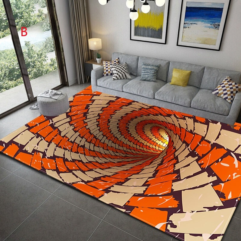 Thumbnail: 3D Vortex Illusion Carpet