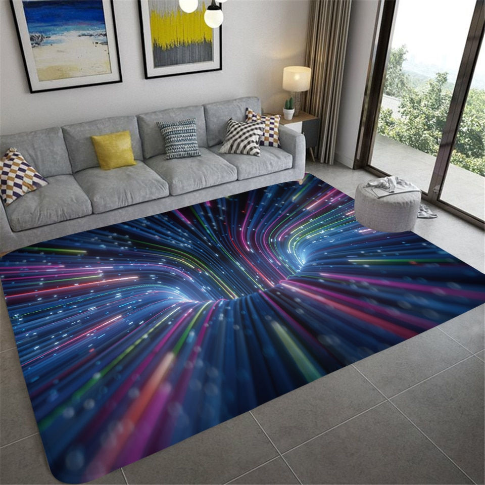 Thumbnail: 3D Vortex Illusion Carpet