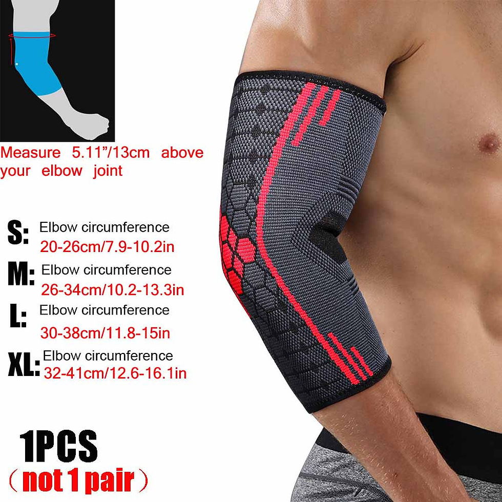 Thumbnail: Elbow Brace Compression Support Sleeve 