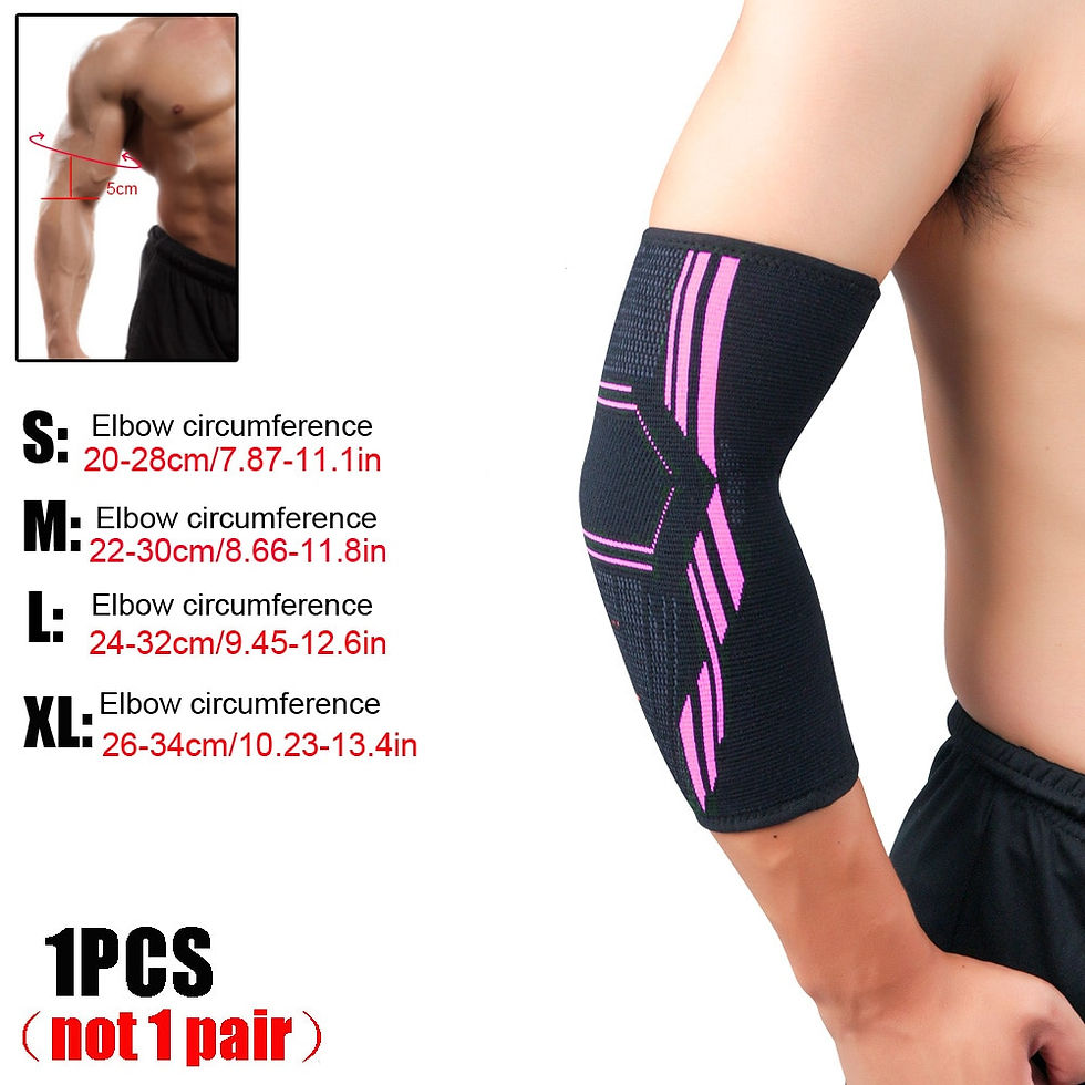 Thumbnail: Elbow Brace Compression Support Sleeve 