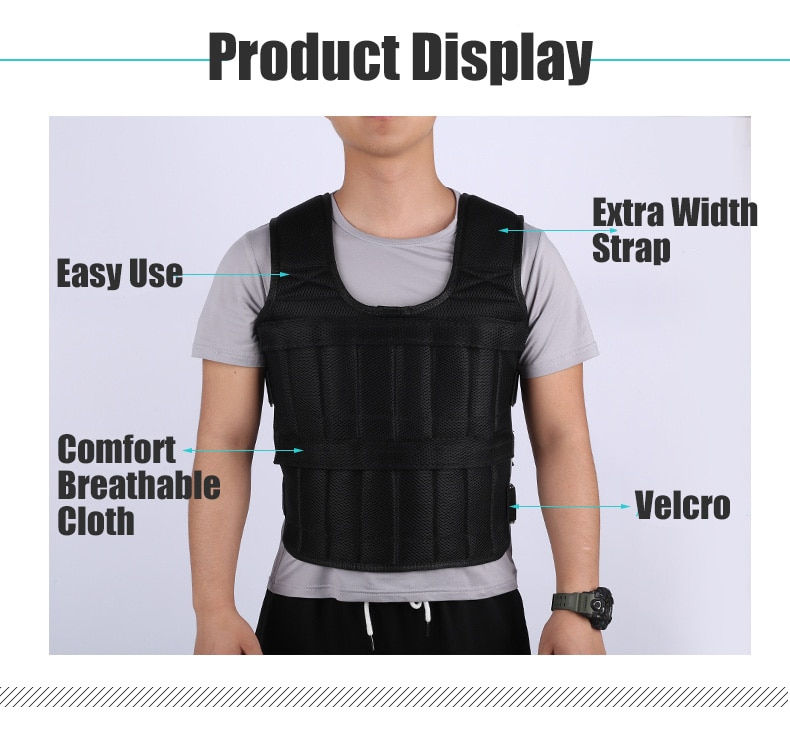 Thumbnail: 30KG Weight Vest for Boxing Weight Training