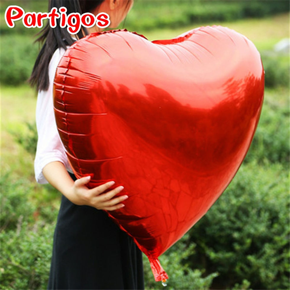 Thumbnail: Heart Balloon 75cm Red