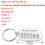 Thumbnail: Family Love Cute Keychain Engraved 