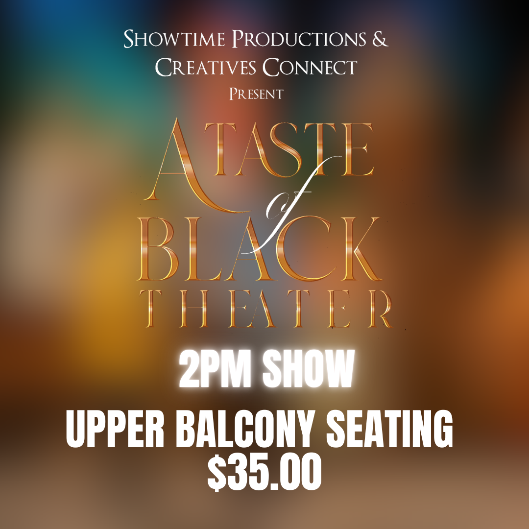 2pm - Upper Balcony GA