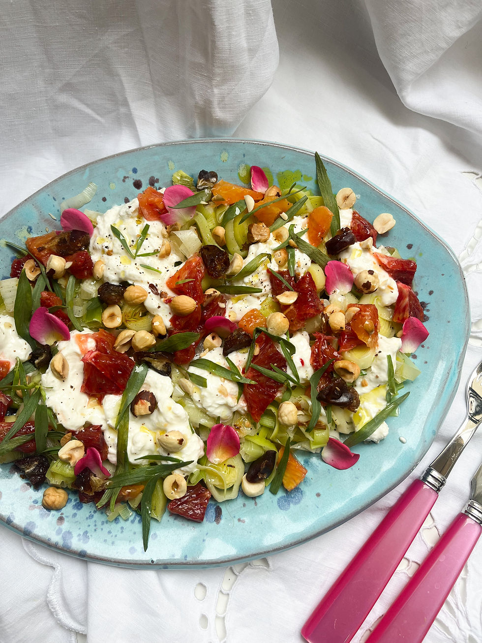 Salade d'hiver délicieusement gourmande 