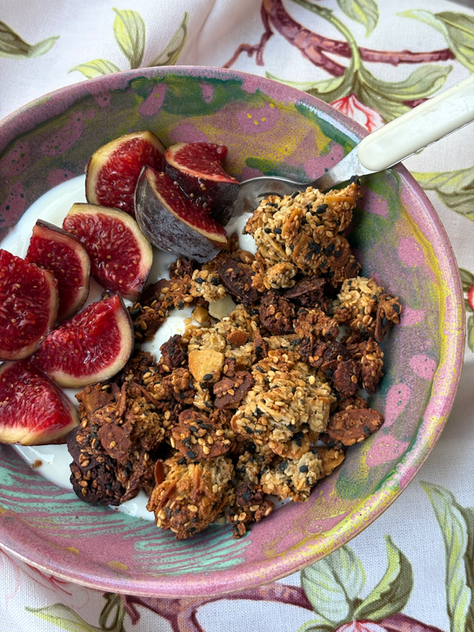 Granola sucrée pour le petit-déjeuner 