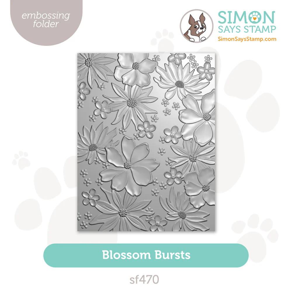 Embossing folder for diecut