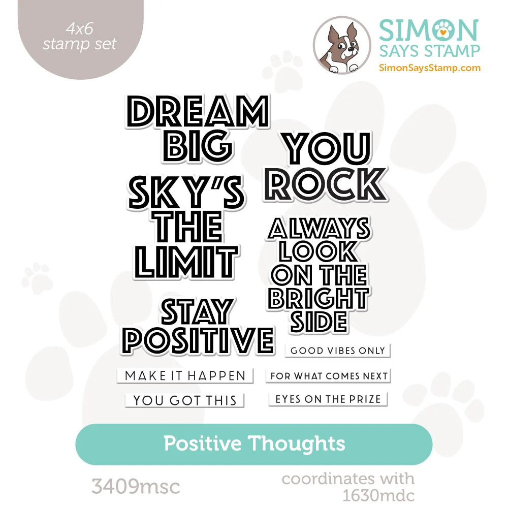 Positive Thoughts Stamp Set