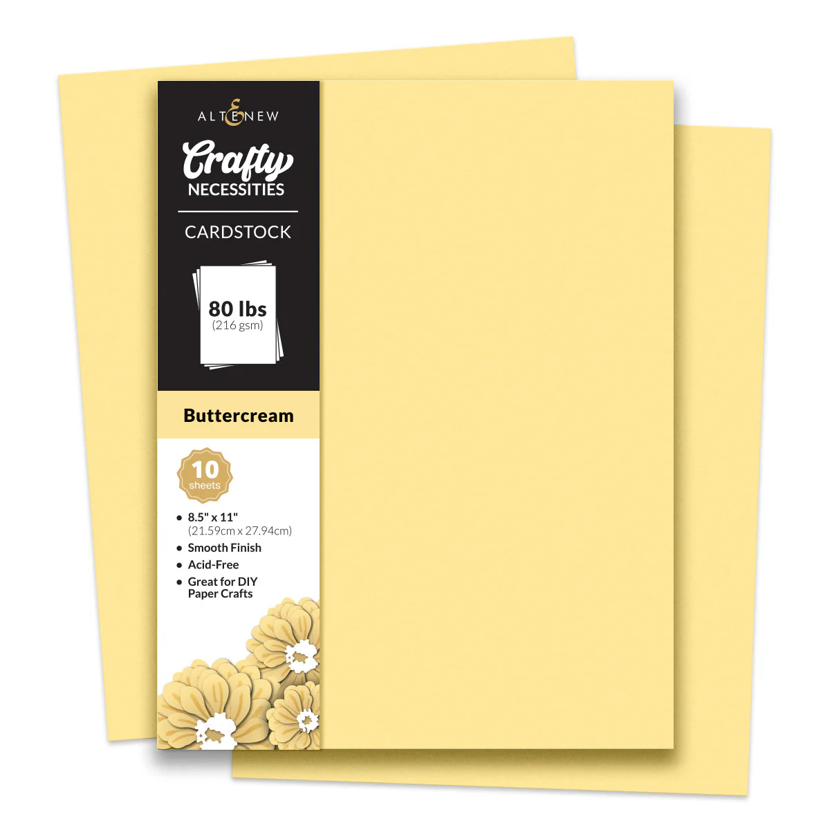 yellow cardstock