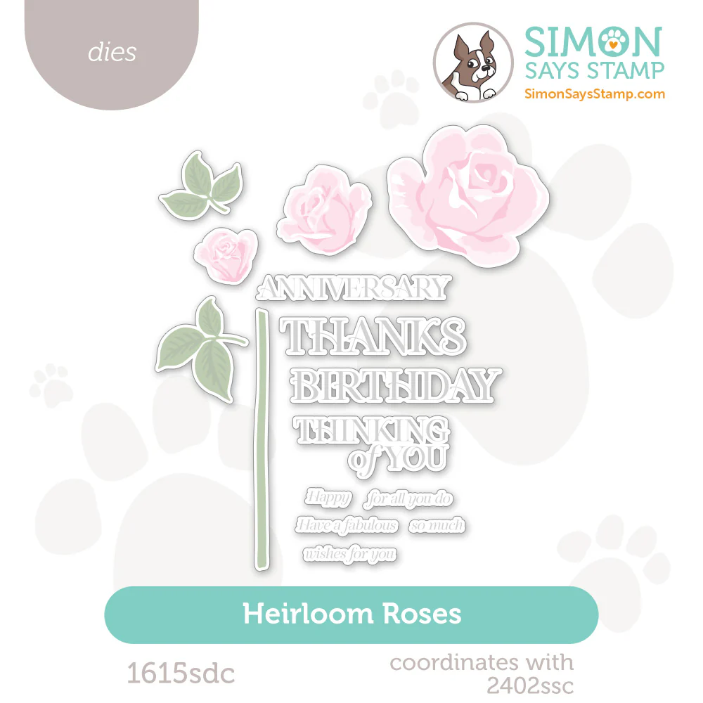 Heirloom Roses Die Set