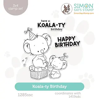 Koala stamp set