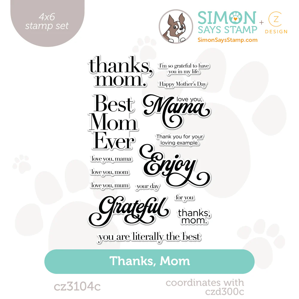 Thanks Mom Stamp Set