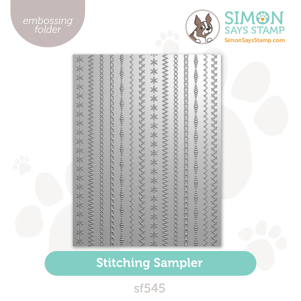 Stitched Embossing Folder