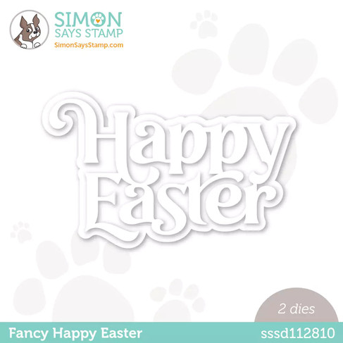 Celebrate Easter with this beautiful die set! It includes dies for both the main greeting as well as an outline. 