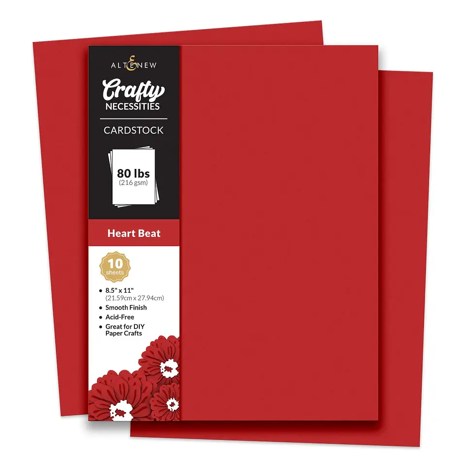 Red Cardstock