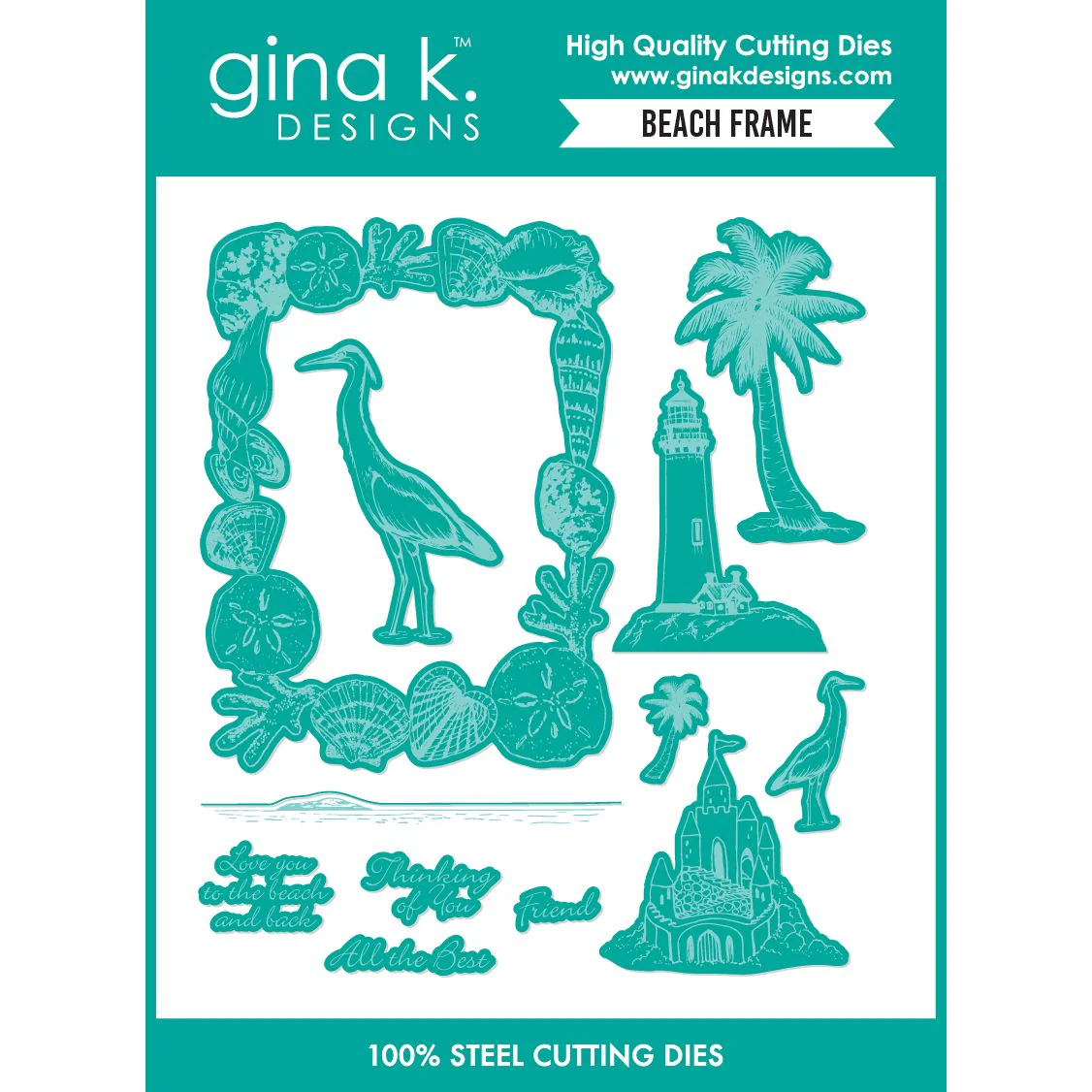 Beach Frame Die Set